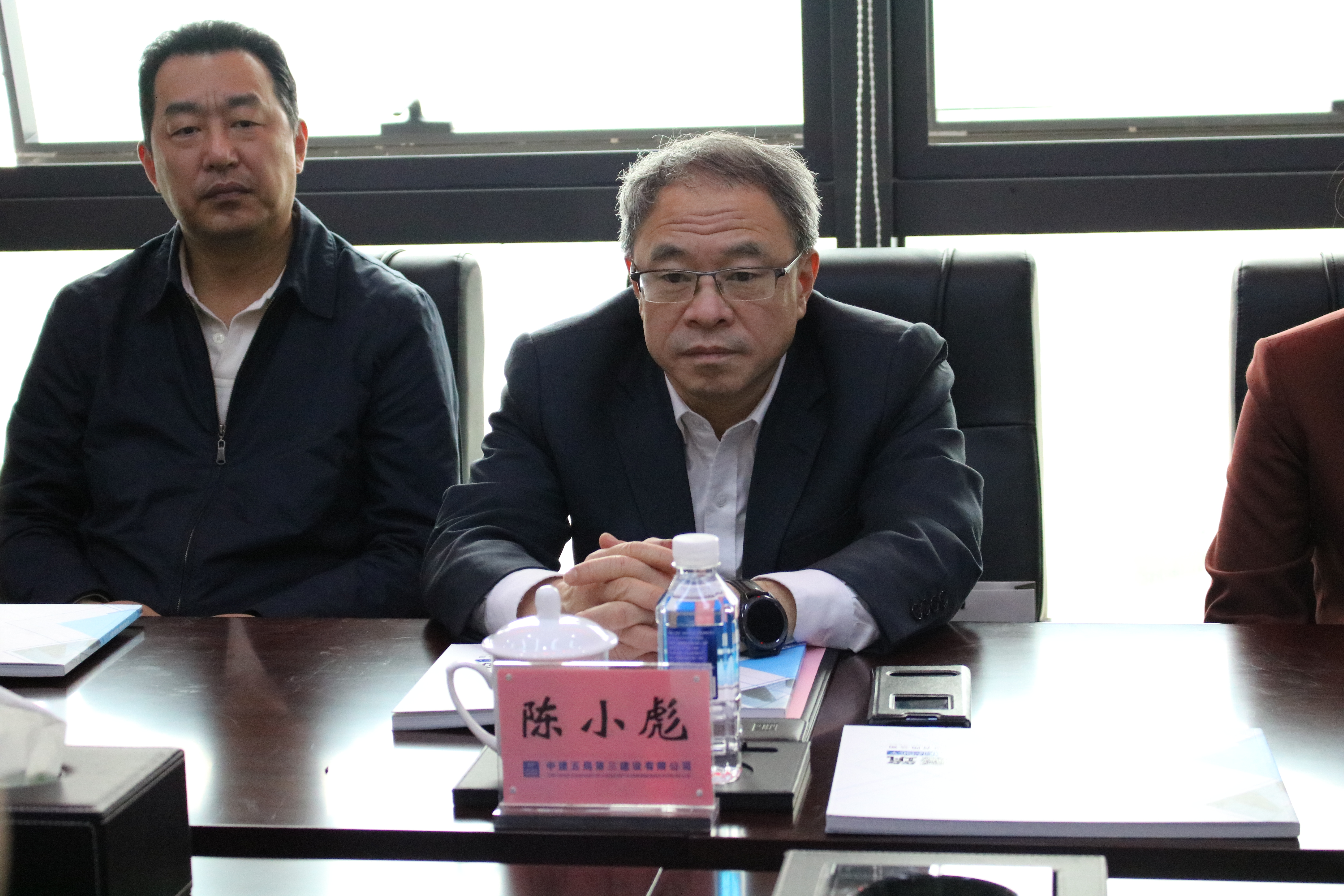 深圳市龙华区住建局党组书记陈小彪一行调研三公司深圳区域